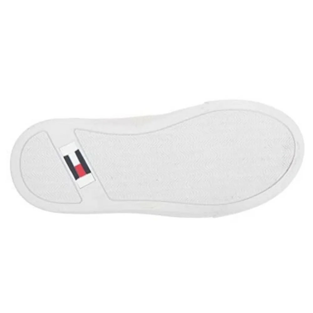 Tommy Hilfiger Kids Pina Platform Size 2 Color White New